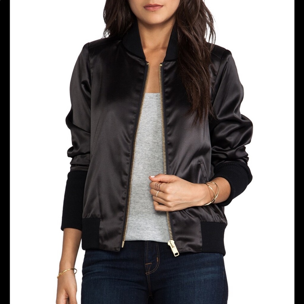 Smythe Satin Bomber